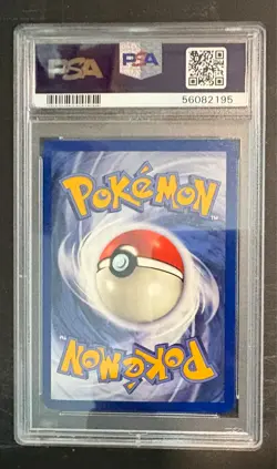 1999 Pokemon Fossil 1st Edition 46 Ekans PSA 9 - Image 2