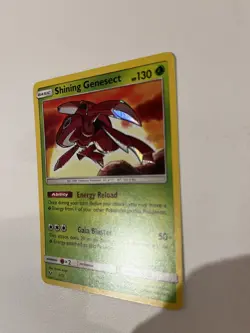 Pokemon Trading Card TCG 2017 SM Shining Legends 9/73 Shining Genesect - Image 3