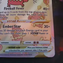 Pokemon Simisear VSTAR (GG37/70) Crown Zenith Galarian Gallery NM HOLO - Image 5