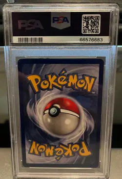 1999 Pokemon Base Set Staryu #65 Shadowless PSA 8 - Image 2