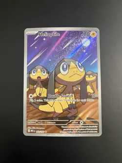 Helioptile 143/132 Me01: Mega Evolution Art Rare Holo 70HP Pokemon TCG - Image 1