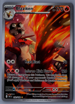 Blaziken - Illustration Rare SV10: Destined Rivals 192/182 NM - Pokemon TCG - Image 1