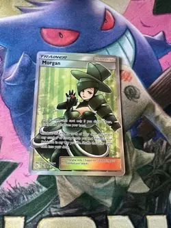 Pokemon TCG Morgan Sun & Moon Team Up 178/181 Ultra Rare Full Art Holo - Image 1