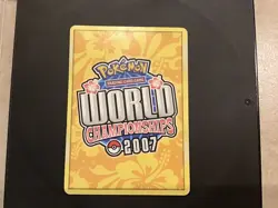 VERY PLAYED Pokemon TCG: Vaporeon ex 110/113 2007 World Championship Jun Hasbee - Image 4