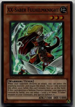 XX-Saber Fulhelmknight Super Rare X-Saber Power-Up XSPU-EN001 LP - Image 1