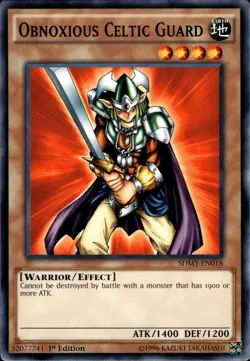 Obnoxious Celtic Guard - 1st Edition SDMY-EN018 - NM - YuGiOh - Image 1