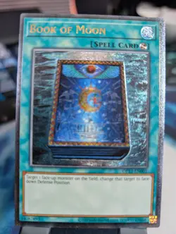 YuGiOh! Book of Moon OP13-EN001 Ultimate Rare - Image 1