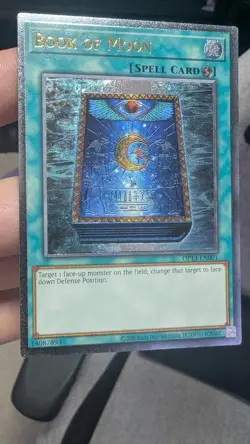 YuGiOh! Book of Moon OP13-EN001 Ultimate Rare - Image 2