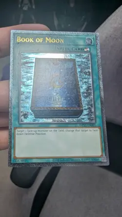 YuGiOh! Book of Moon OP13-EN001 Ultimate Rare - Image 4
