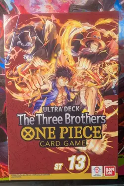 One Piece TCG The Three Brothers Ultra Deck ST-13 - SEALED - Image 2