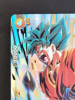 Son Goku FB02-119 SR Foil Battle Card 25000 Power Bandai Dragon Ball Super TCG - Image 2