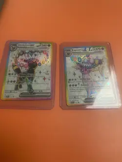 Pokemon TCG: Prismatic Evolutions. Umbreon & Espeon Ex Promo Cards 175 & 176 - Image 1