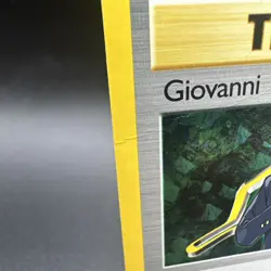 Pokemon Card Giovanni Trainer Holo 18/132 Gym Challenge HEAVY PLAY - Image 3