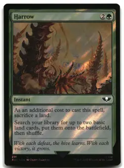 MTG Harrow (Surge Foil) FOIL C Universes Beyond: Warhammer 40,000 216 LP - Image 1