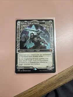 Halvar, God of Battle (Showcase) PACK FRESH Kaldheim Regular - Image 1