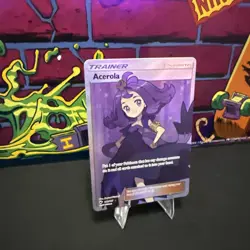 Acerola Full Art Trainer Burning Shadows 142/147 Pokemon TCG - Image 2