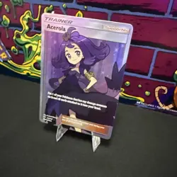 Acerola Full Art Trainer Burning Shadows 142/147 Pokemon TCG - Image 3