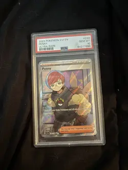 Pokemon 2023 Penny 239/198 SV01 Scarlet & Violet Ultra Rare Full Art PSA 10 - Image 1