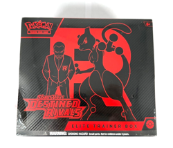 Pokemon Scarlet & Violet Destined Rivals Elite Trainer Box TCG Mewtwo ETB - Image 1