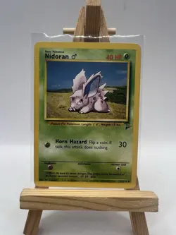Pokemon TCG Nidoran Base Set 2 83/130 Regular WOTC LP/MP - Image 1