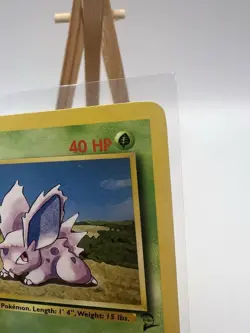 Pokemon TCG Nidoran Base Set 2 83/130 Regular WOTC LP/MP - Image 3