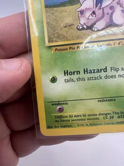 Pokemon TCG Nidoran Base Set 2 83/130 Regular WOTC LP/MP - Image 5