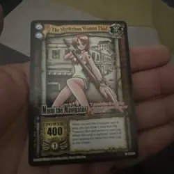 The Mysterious Woman Theif - Nami - One Piece CCG - Bandai -A Quest Begins -2005 - Image 1