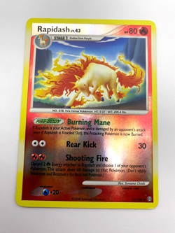 Pokemon Card - Reverse-Holo Rapidash 22/100 D&P Stromfront *HP* Rare - Image 1