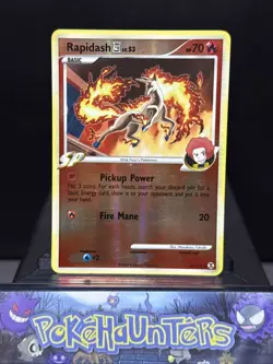 Pokemon Card Rapidash 47/111 Reverse Holo Rising Rivals Light Play - Image 1