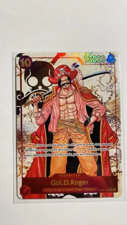 Gol.D.Roger Emperors in the New World SEC Rare Card #OP09-118 Alternate Art ⭐ - Image 1