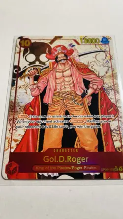 Gol.D.Roger Emperors in the New World SEC Rare Card #OP09-118 Alternate Art ⭐ - Image 2