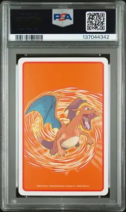 Pokemon FireRed Arcanine 8 of Diamonds Playing Poker Card 2004 PSA 10 GEM MINT - Image 2