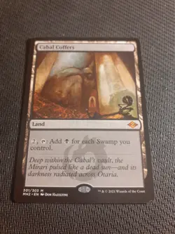 Cabal Coffers Magic The Gathering Land Card Modern Horizons 2 MTG - Image 1