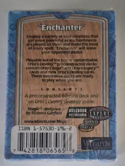 1999 MtG - Urza's Destiny Theme Deck -Enchanter - Factory Sealed/English - Image 2