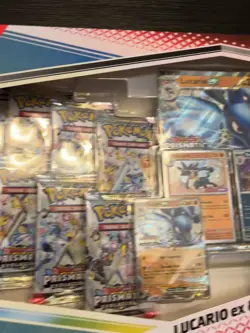 Pokemon Prismatic Evolutions Lucario Ex & Tyranitar Ex Collection Sams Club - Image 2