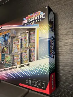 Pokemon Prismatic Evolutions Lucario Ex & Tyranitar Ex Collection Sams Club - Image 3