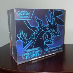Pokemon Center ETB Phantasmal Flames Elite Trainer Box Sealed - Image 1