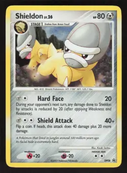 2007 DIAMOND AND PEARL PROMOS SHIELDON DP08 MINT PROMO POKEMON - Image 1