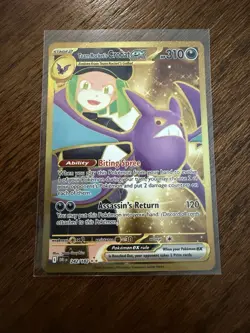 Pokemon TCG Team Rocket’s Crobat Ex Destined Rivals 242/182 Hiper Rare - Image 1