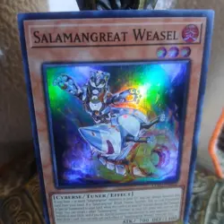 Yugioh Salamangreat Weasel LD10-EN002 Super Rare - Image 4