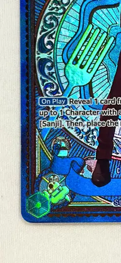Sanji SEC OP06-119 SP Parallel A Fist of Divine Speed ONE PIECE Card English - Image 5