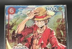 Monkey D. Luffy P-001 Japanese ONE PIECE Card Game Championship Set Promo - Image 3