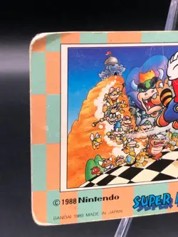 Koopa Troopa & Mario Mario bros 3 Card 1988 Nintendo Japan Japanese vintage - Image 3