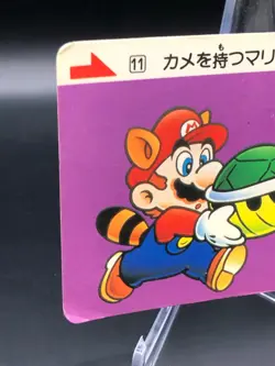 Koopa Troopa & Mario Mario bros 3 Card 1988 Nintendo Japan Japanese vintage - Image 5