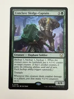 Conclave Sledge-Captain MTG Magic the Gathering Card NM Near Mint MOC - Image 1