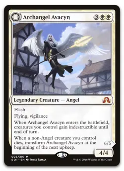 Archangel Avacyn #5 (LP) Shadows over Innistrad SOI Magic MTG - Image 1