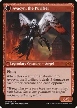 Archangel Avacyn #5 (LP) Shadows over Innistrad SOI Magic MTG - Image 2