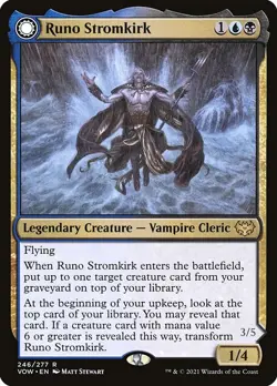Runo Stromkirk Regular - Innistrad: Crimson Vow MTG-NM - Image 1