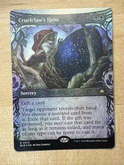 Cruelclaw's Heist (Showcase) Foil Bloomburrow BLM MTG - Image 1