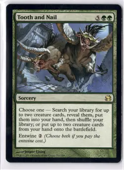 Tooth And Nail LP* Modern Masters ENGLISH 170/229 mtg -UnltdCards - Image 1
